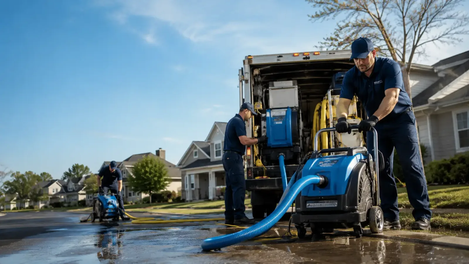 Flood Damage Cleanup in New Wilmington, PA